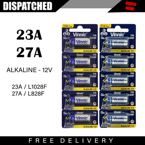 Batteria alcalina 23a 27a 12v - 27a,