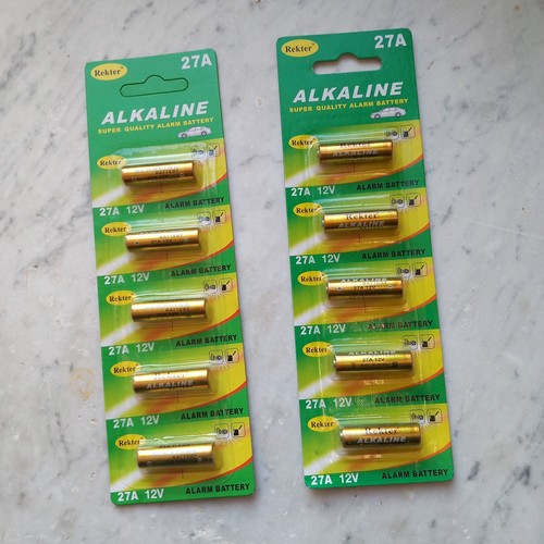 10x pile 27a 12v batterie - pile,